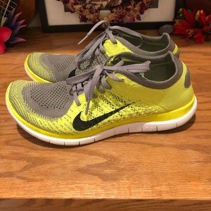 Women’s Nike Free Flyknit 4.0 size 10